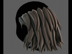 3D Hair style for boy V109 3D Model