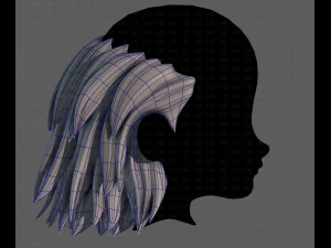 3D Hair style for boy V109 3D Model