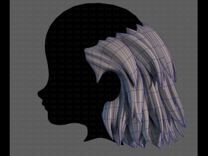 3D Hair style for boy V109 3D Model