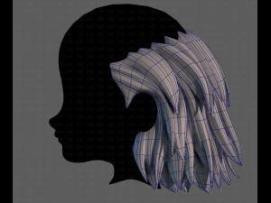 3D Hair style for boy V109 3D Model