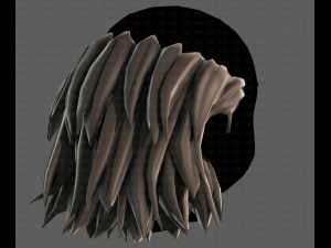 3D Hair style for boy V109 3D Model