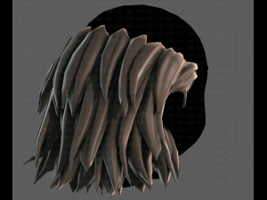 3D Hair style for boy V109 3D Model
