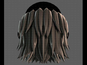3D Hair style for boy V109 3D Model