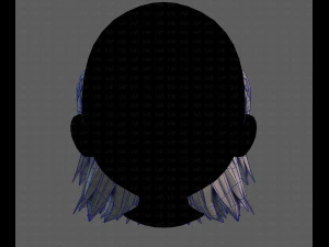 3D Hair style for boy V109 3D Model