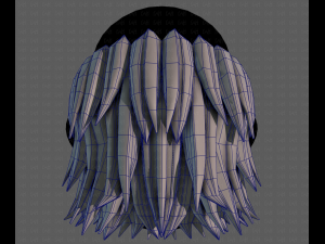 3D Hair style for boy V109 3D Model