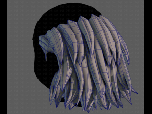 3D Hair style for boy V109 3D Model