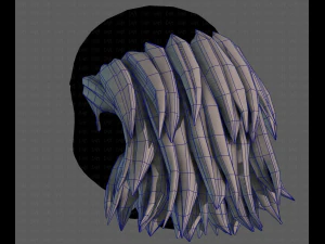 3D Hair style for boy V109 3D Model