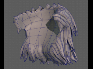 3D Hair style for boy V109 3D Model