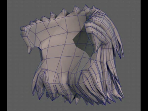 3D Hair style for boy V109 3D Model