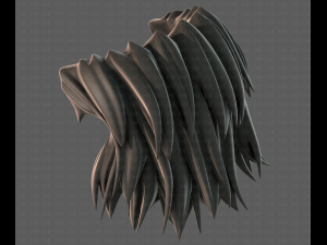 3D Hair style for boy V109 3D Model
