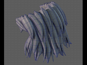3D Hair style for boy V109 3D Model