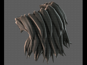 3D Hair style for boy V109 3D Model