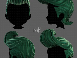 Acconciatura 3D per ragazzo V110 Modello 3D