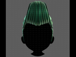 3D Hair style for boy V110 3D Model