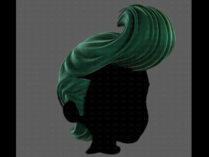 3D Hair style for boy V110 3D Model