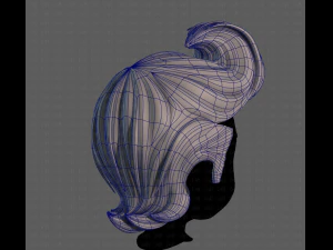 3D Hair style for boy V110 3D Model