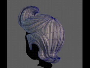 3D Hair style for boy V110 3D Model