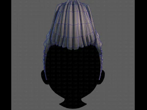 3D Hair style for boy V110 3D Model