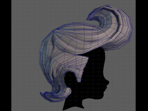 3D Hair style for boy V110 3D Model