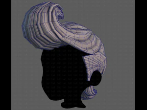 3D Hair style for boy V110 3D Model