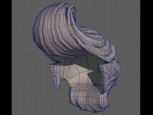 3D Hair style for boy V110 3D Model