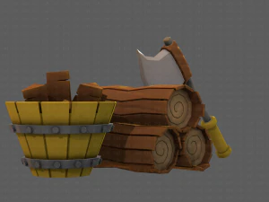 Ceppo V02 Modello 3D