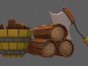 Ceppo V02 Modello 3D