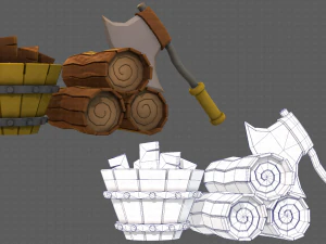 Ceppo V02 Modello 3D