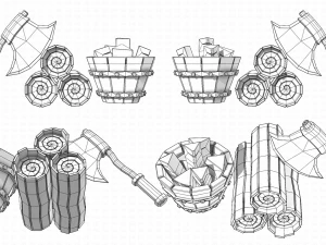 Ceppo V02 Modello 3D