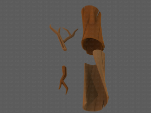 Stump V03 3D 模型