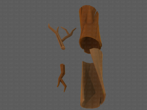 Stump V03 3D 模型