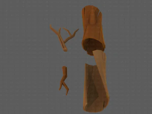 Stump V03 3D Model