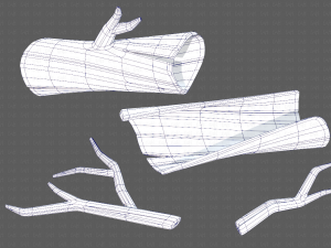 Stump V03 3D 模型