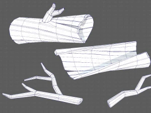 Stump V03 3D Model