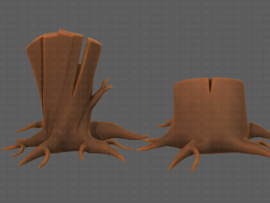 Stump V04 3D Model