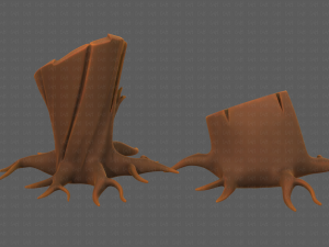 Stump V04 3D Model