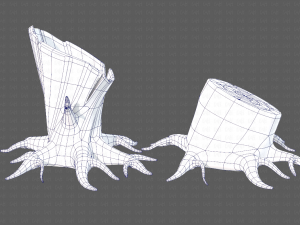 Stump V04 3D Model