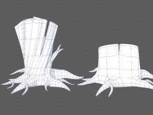 Stump V04 3D Model
