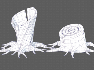 Stump V04 3D Model