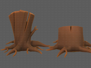 Stump V04 3D Model