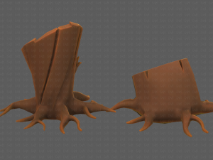 Stump V04 3D Model