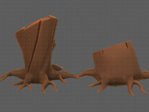 Stump V04 3D Model