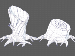 Stump V04 3D Model