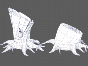Stump V04 3D Model
