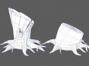 Stump V04 3D Model
