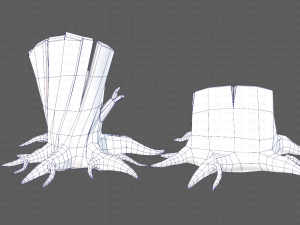 Stump V04 3D Model