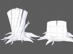 Stump V04 3D Model