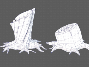 Stump V04 3D Model