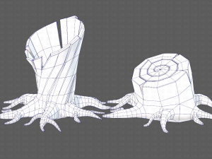 Stump V04 3D Model
