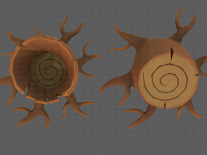 Stump V04 3D Model